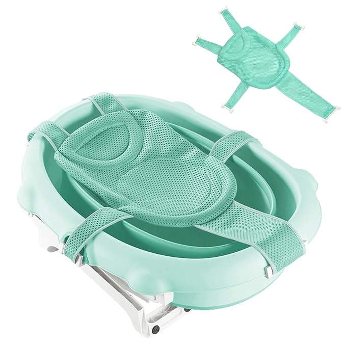 Baby Bath Seat Support Net Soft Headrest Baby Bath Cushion Pad, Breathable by WFIST
