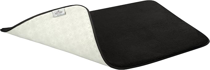 American Soft Linen 21x32 Fluffy Foamed Slip Reducer Bath Rug, Machine Washable - Image 5