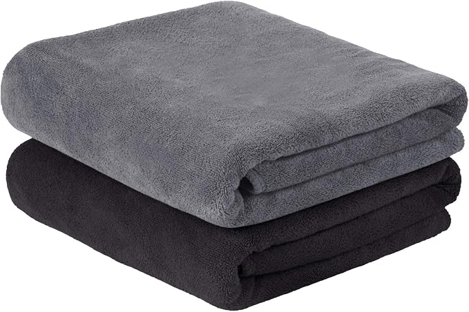 SUNLAND Microfiber Gym Bath Towel Ultra Soft Travel Camping Towel Super - Image 7