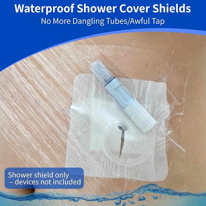 50 Pcs Waterproof Dialysis Port Shower Cover Shields, Tattoo Cover PD Catheter - Image 2