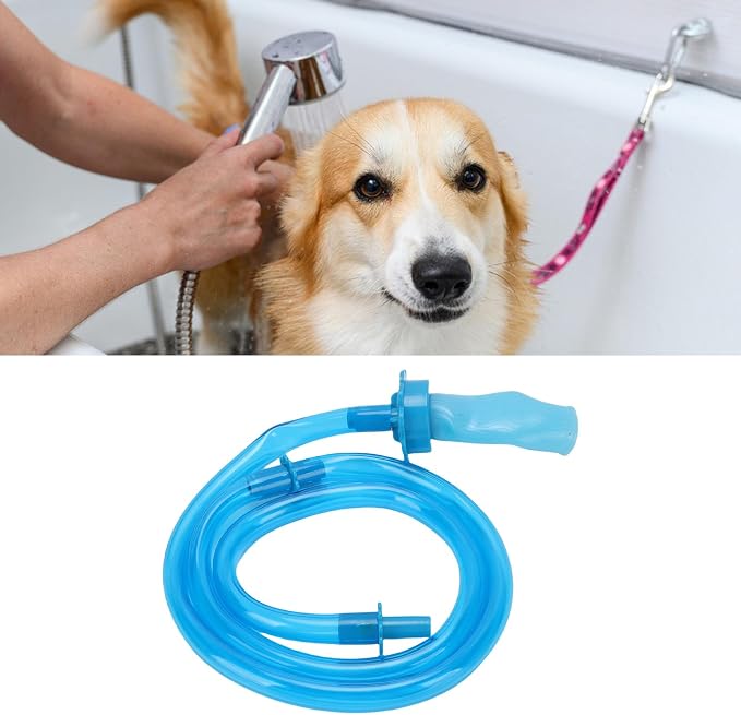Diydeg Dog Shower Attachment Hose, Slip On Pet Sprayer No Tools Handheld Dog - Image 8