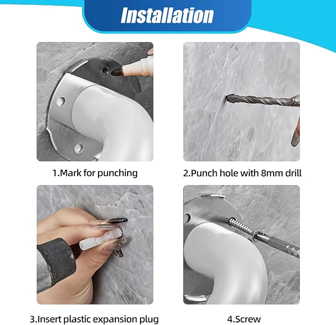 FSA Eligible, L Shaped Grab Bar - Image 6