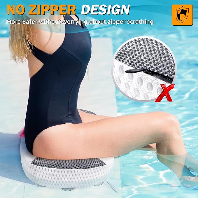 Hot Tub Booster Seat for Adults, 5D Air Mesh Hot Tub Cushion - Image 4