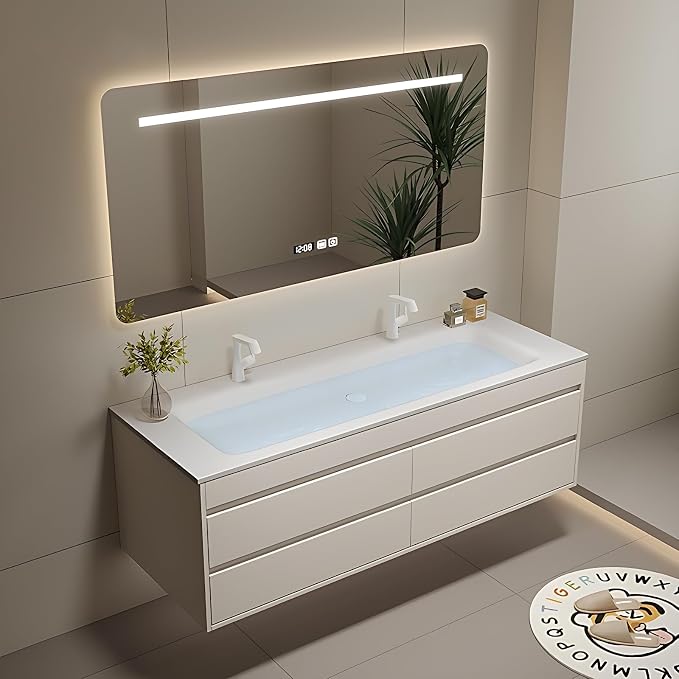 48IN Double Bathroom Cabinet by Genpai