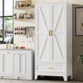 71"Tall Metal Storage Cabinet by Baborokicforyournewlife