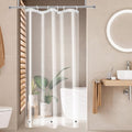 AooHome Eva Small 36x72 Inches Shower Liner, See Through Clear 8 Gauge Bathroom by AooHome