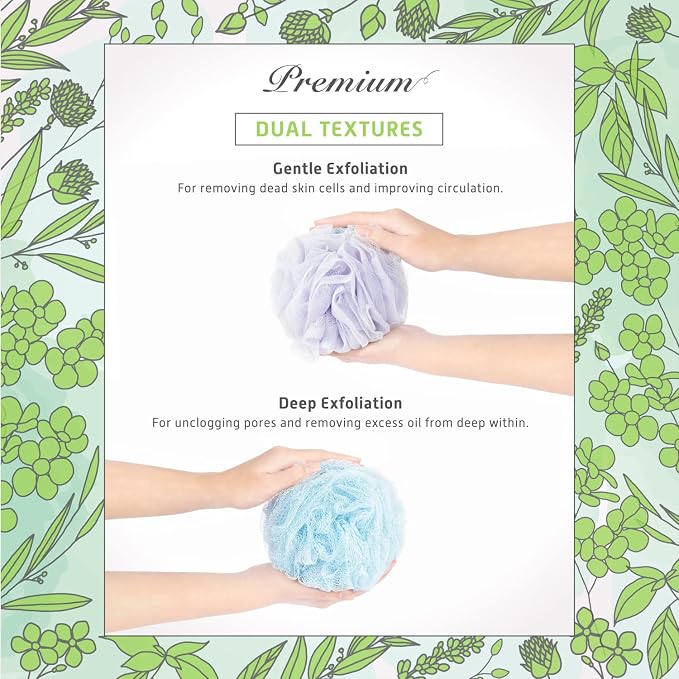 Spongentle Dual Texture Deep Cleansing Loofah Sponge - Image 2