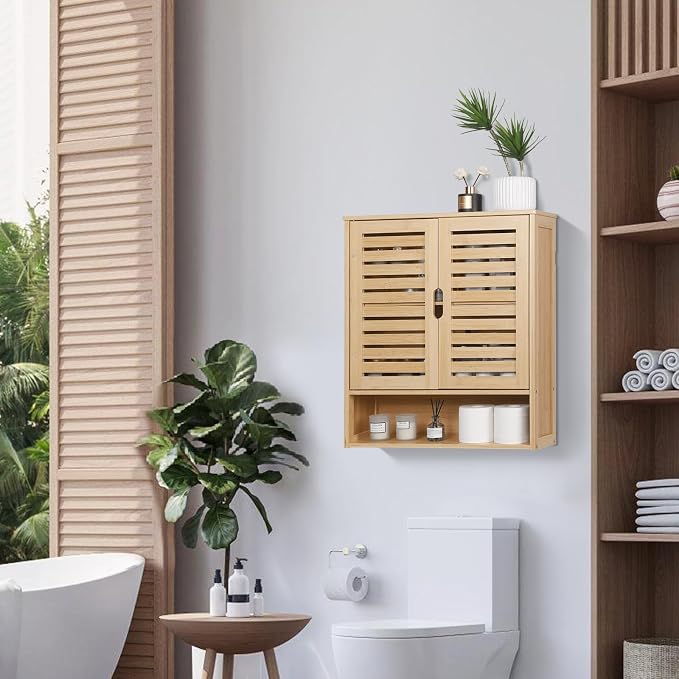 HYNAWIN Bathroom Wall-Mounted Medicine Cabinet - Image 2