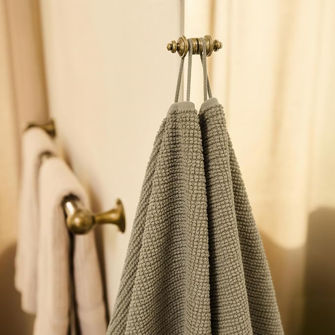 Preston Lane Douro Hand Towel Set – 2 Pack Luxury Cotton Towels, Ultra Soft & - Image 2
