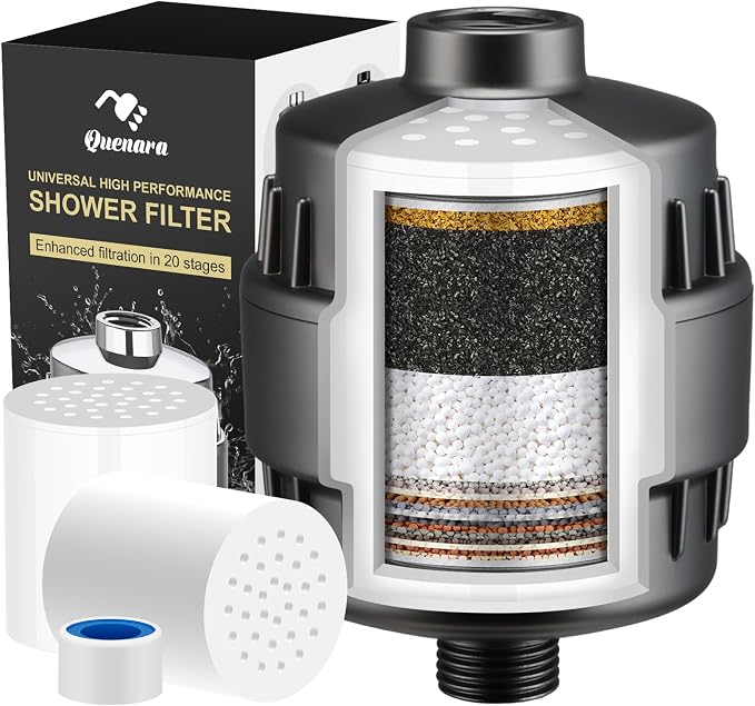 20-Stage Shower Filter, High Output Shower Head Filter by HighOutputRevitalizingShowe