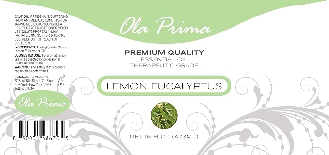 Ola Prima Lemon Eucalyptus Essential Oil - Image 3