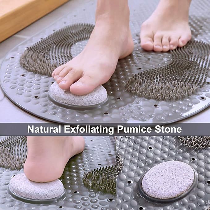 MOLFUJ 32"X16" Foot Scrubber Shower Mat - Image 4
