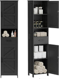 Homhedy 67" H Tall Bathroom Storage Cabinet by Homhedy