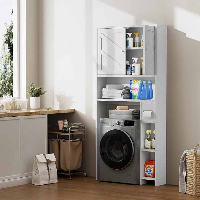Meilocar Over Toilet Storage Cabinet - Image 4