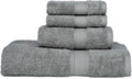 Casa Lino 100% Cotton Bath Towels Set of 4 by CASALINO