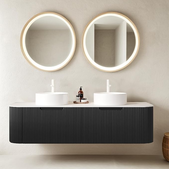 60 Inch Floating Bathroom Vanity by Unknown