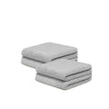 Italic Serene Ultraplush Cotton Washcloth Towel Set, 4 Soft & Absorbent Face by Italic