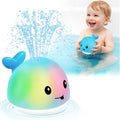 Gigilli Whale Bath Toy Sprinkler, Light Up Bath Toys by Gigilli