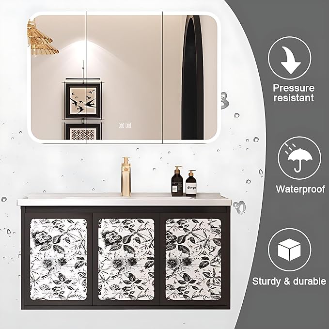 68IN Bathroom Vanity with Sink - Image 7