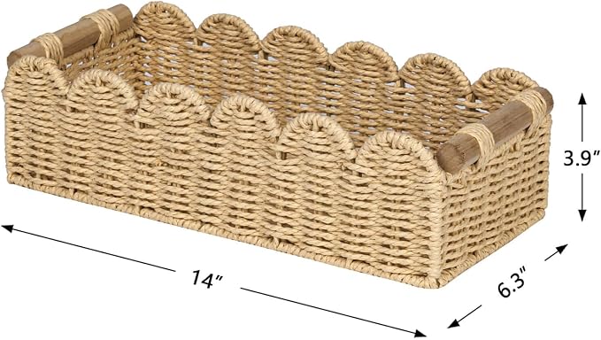 CubesLand Scalloped Decor Basket - Image 6