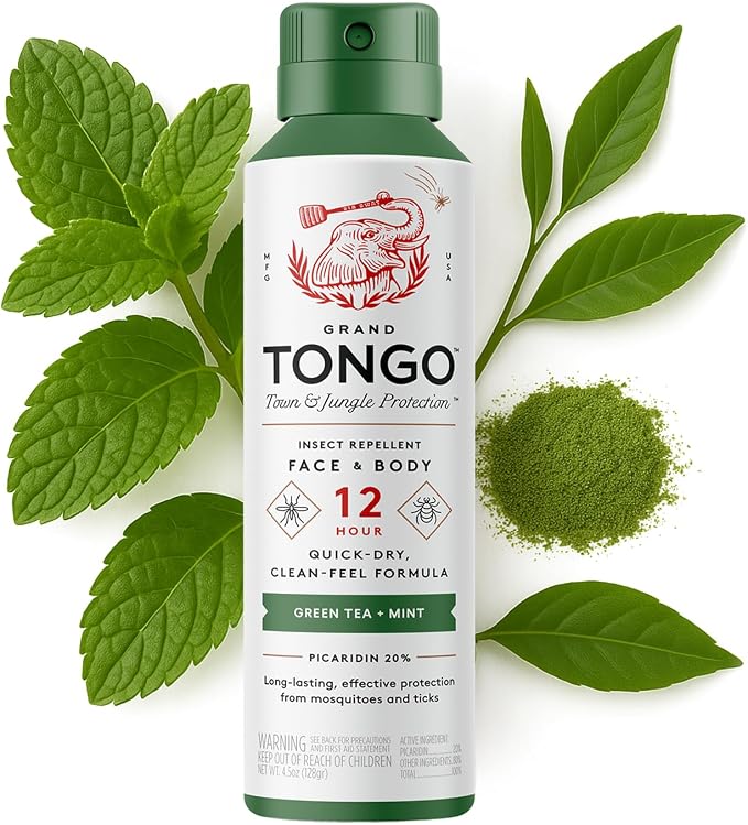 DEET-Free Green Tea + Mint Insect Repellent by GrandTongo