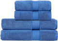 Christy Supreme Hygro 4 Piece Towel Set | Deep sea | 100% Luxury Supima Cotton by Christy