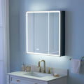 WELLFOR 30" X 30" LED Mirrored Medicine Cabinet, Medicine Cabinets by WELLFOR