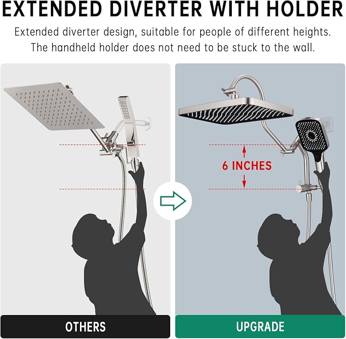 13 Inch Rainfall Shower Head - Image 2