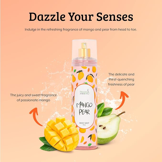 Exquisite Body Spray Mango Pear Scent: Luxury Women's Perfume Fragrance Body - Image 5
