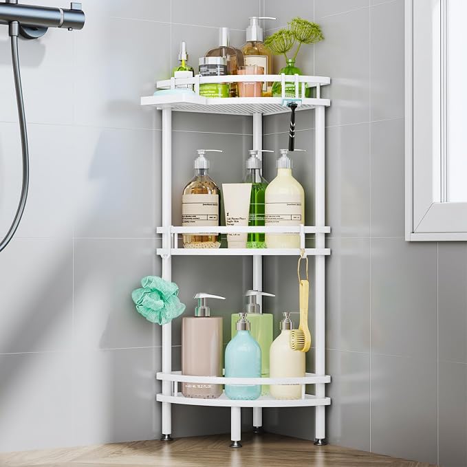 HapiRm Standing Corner Shower Caddy by HapiRm