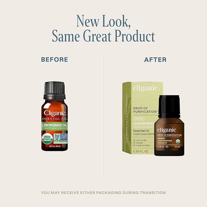 Cliganic USDA Organic Lemongrass Essential Oil - Image 2