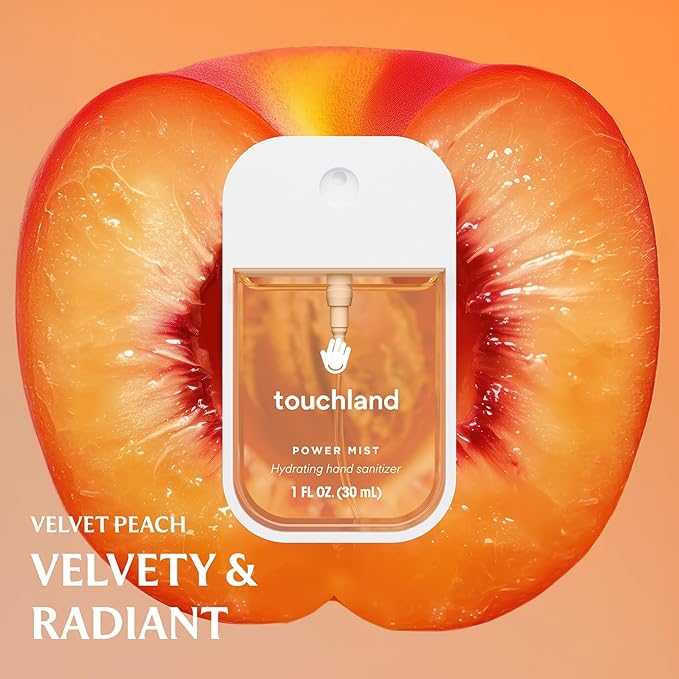 Touchland Hydrating Hand Sanitizer Spray, JUICY 5 Set, 1 FL. OZ. Travel Size - Image 5
