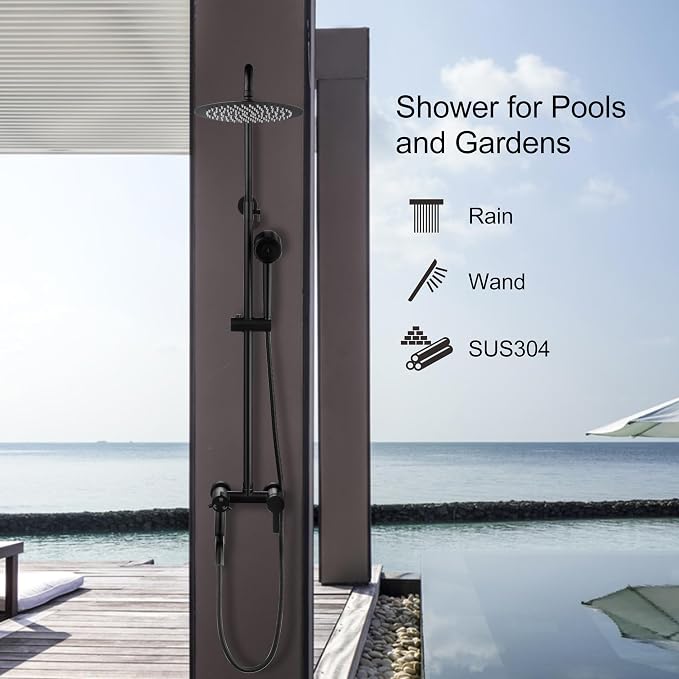 Shower Faucet - Shower Faucets Sets Complete, Shower System - Outdoor Shower - Image 2