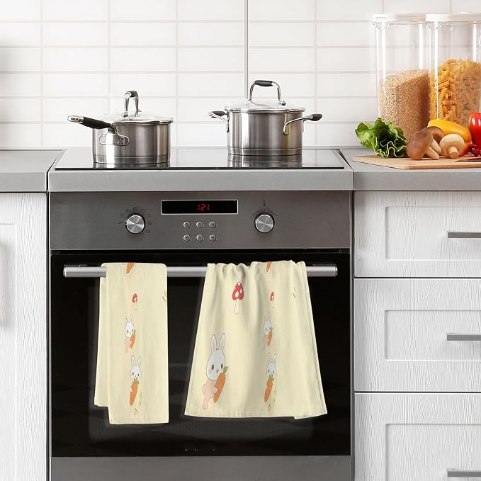 Pure Cotton, Luxury Towel Kitchen Washcloths Cotton - Image 5