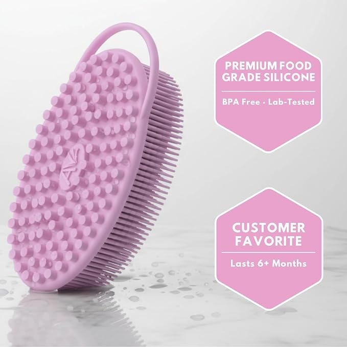 Silicone Body Scrubber for Shower - Image 5