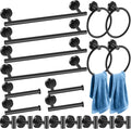 Blulu 20 Pcs Bathroom Hardware Set, Stainless Steel Towel Bar Set Includes 16 by Blulu