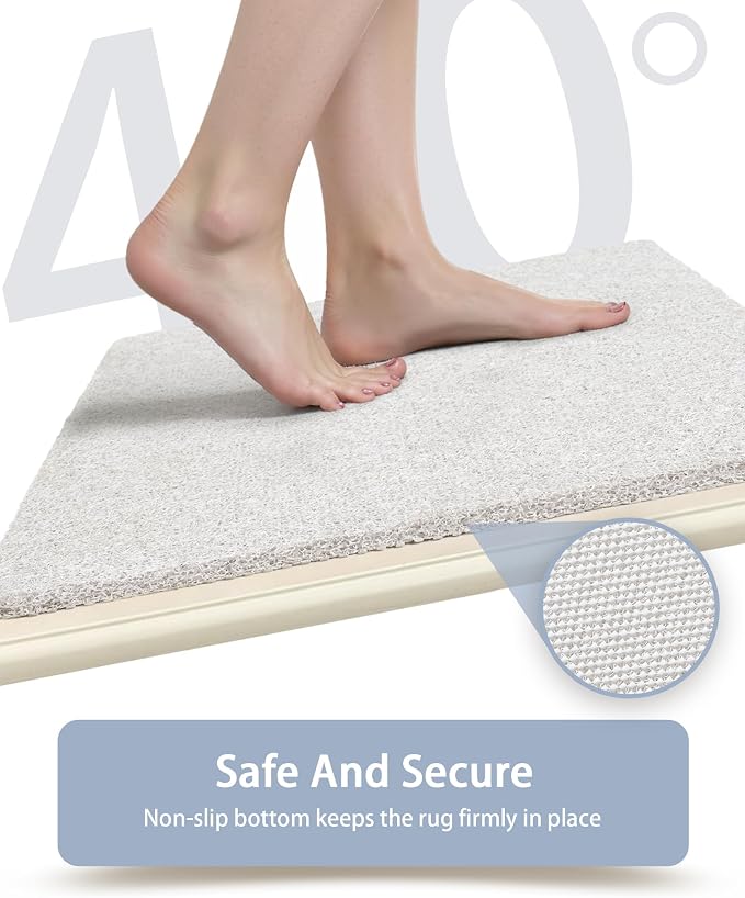Non Slip Shower Mats for Inside Shower, 16x24 Inch, Anti-Slip Bathtub Mats for - Image 6
