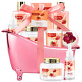 Spa Kit for Women, Bath & Body Gift Set, Luxury Home Spa Bath Gift Basket by SaintRoy