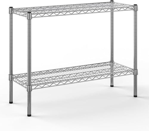 14" Deep x 36" Wide x 27" Height Wire Shelving Kit | 2-Tier | NSF Commercial by Regal+Altair