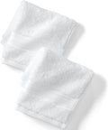 Lands' End Supima Towel White Washcloth Set by LandsEnd