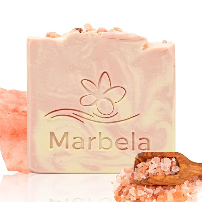 Marbela Cosmetics Himalayan Salt Springs Handmade Soap Bar by Marbela
