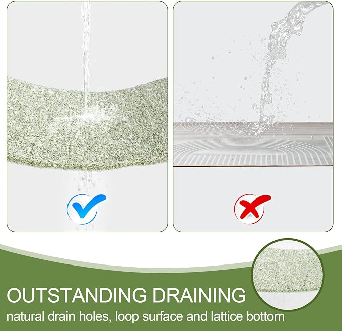 Joyhalo Shower Mats for Showers Anti Slip for Elderly, Bath Tub Mats for - Image 4