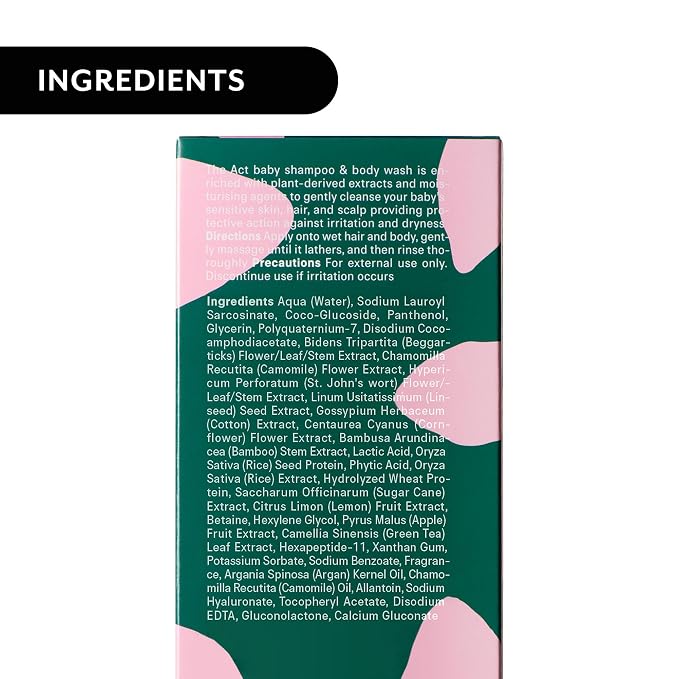 The Act Organic Baby Shampoo and Body Wash - Image 8