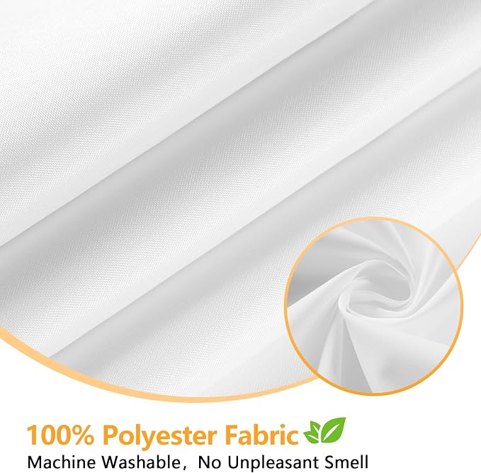 60''W Waterproof Fabric Shower Curtain Liner - Image 2