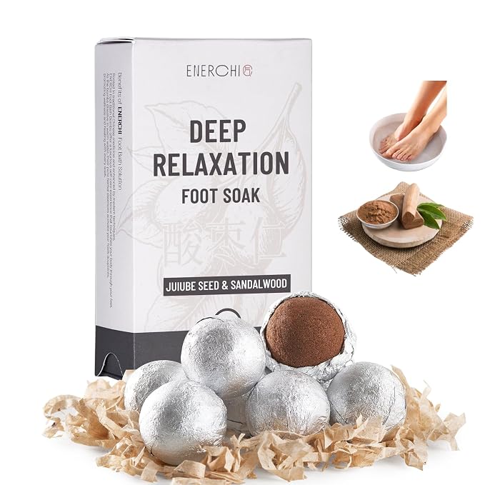 Deep Relaxation Herbal Foot Soak, Soothes Tired Feet, Stress Relief, Natural by EnerchiUSA