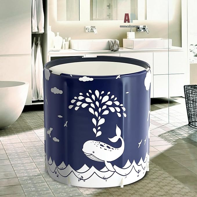 BDL Portable Bathtub, Foldable Adult Japanese Soaking Bath Tub, BDL - Image 2