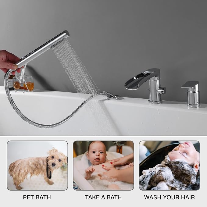 TapLong Waterfall Roman Tub Faucet - Image 3