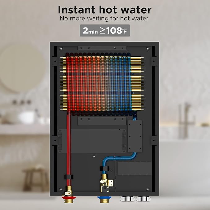 Airthereal Electric Tankless Water Heater, 240Volts - Image 3