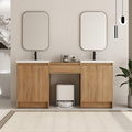 72 Inch Bathroom Vanity with Sink, Double Bathroom Vanities with Two Sinks by BeyondYourImagination