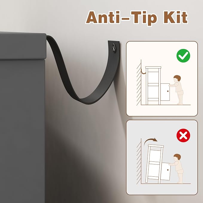 Nuturelly Bathroom Floor Storage Cabinet, Bathroom Organizers and Storage - Image 4